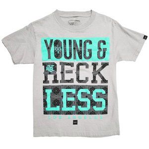 Young & Reckless Graphic T-Shirt - Size Small